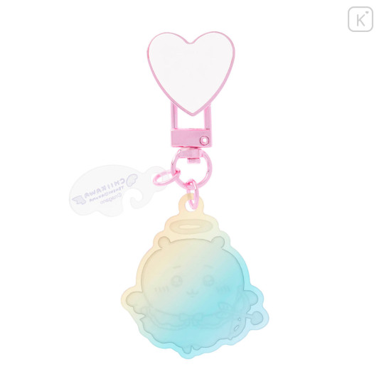 Japan Chiikawa Phone Holder Keychain with Key Ring Charm - Chiikawa : Angel ♡ Demon - 5