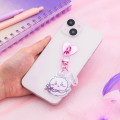 Japan Chiikawa Phone Holder Keychain with Key Ring Charm - Usagi : Angel ♡ Demon - 3