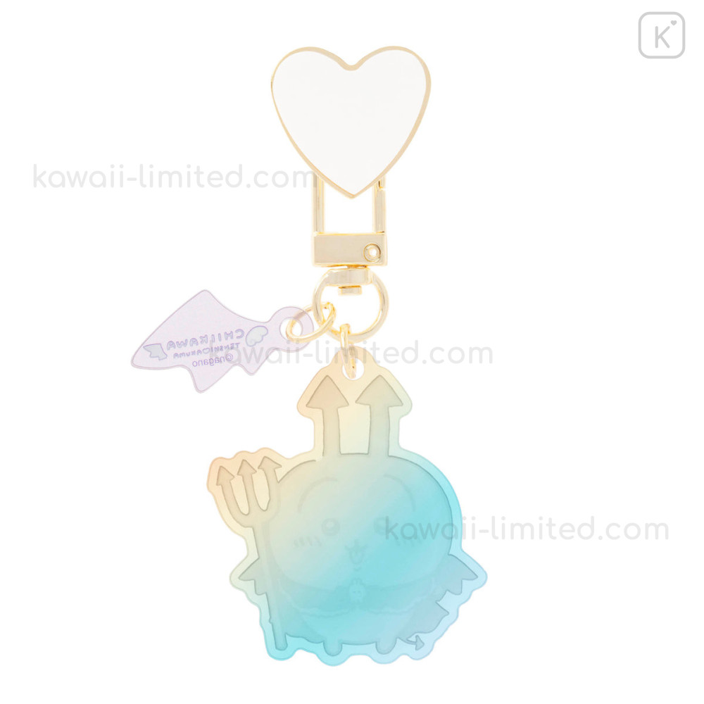 Japan Chiikawa Phone Holder Keychain with Key Ring Charm