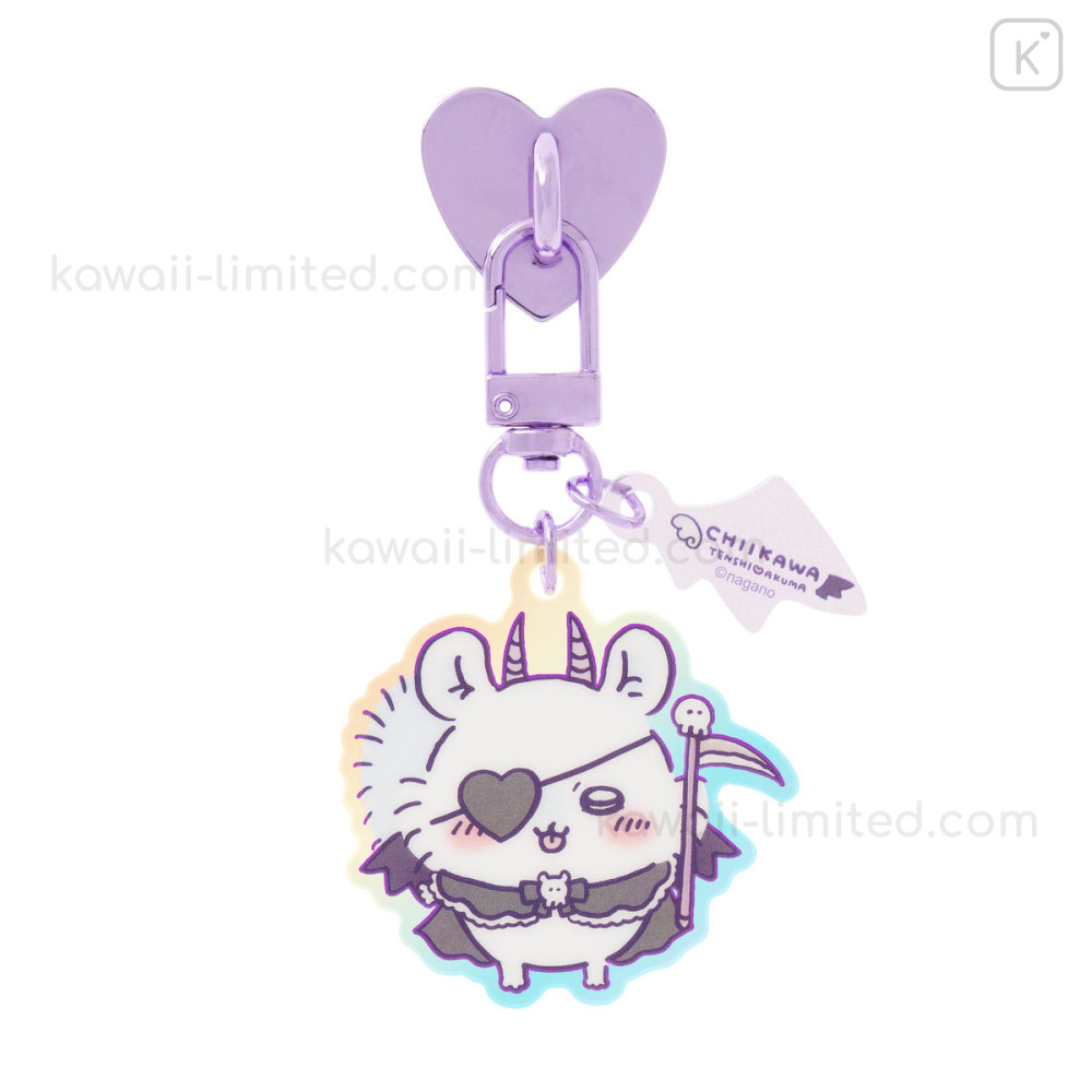 Japan Chiikawa Phone Holder Keychain with Key Ring Charm
