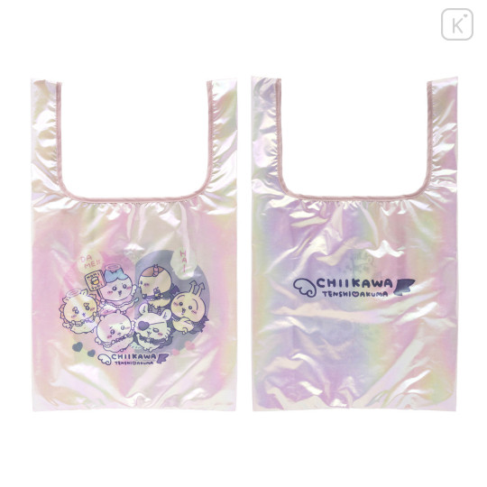 Japan Chiikawa Aurora Eco Shopping Bag - Chiikawa : Angel ♡ Demon - 4