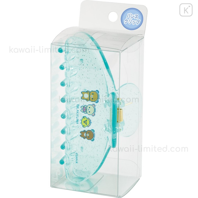 Japan San-X Hair Claw Clip - Rilakkuma Gaming Pixel Art