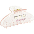 Japan San-X Hair Claw Clip - Korilakkuma : Rilakkuma Gaming Pixel Art Clear Glitter - 1