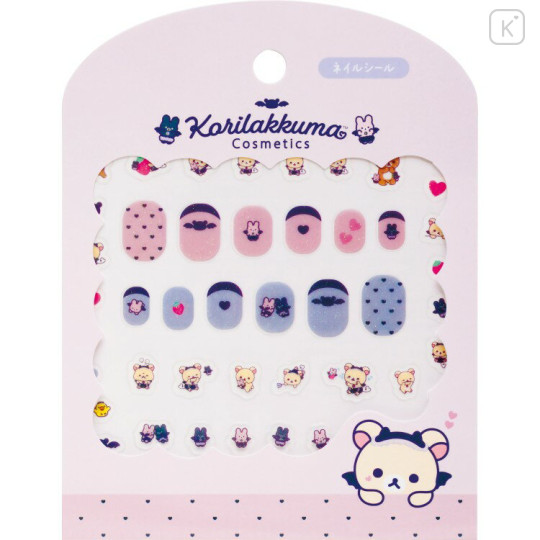 Japan San-X Nail Sticker - Korilakkuma's Little Devil Feeling - 1