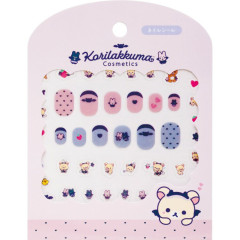 Japan San-X Nail Sticker - Korilakkuma's Little Devil Feeling