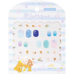 Japan San-X Nail Sticker - Rilakkuma : Sea Ocean