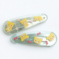 Japan San-X Hairpin Set - Rilakkuma : Cherry Heart - 2