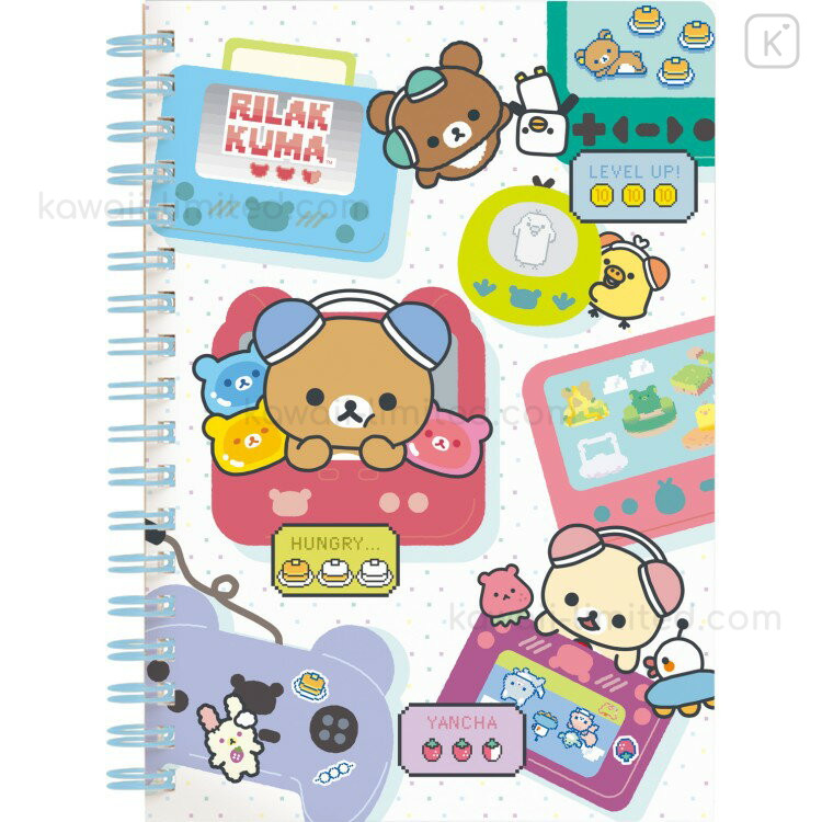 Japan San-X B6SP Notebook - Rilakkuma Gaming | Kawaii Limited