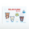 Japan San-X Lenticular Sticker - Rilakkuma Gaming White - 2