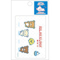 Japan San-X Lenticular Sticker - Rilakkuma Gaming White - 6