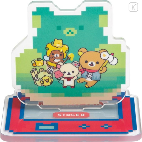 Japan San-X Secret Mini Acrylic Stand - Rilakkuma Gaming Characters : Blind Box - 4
