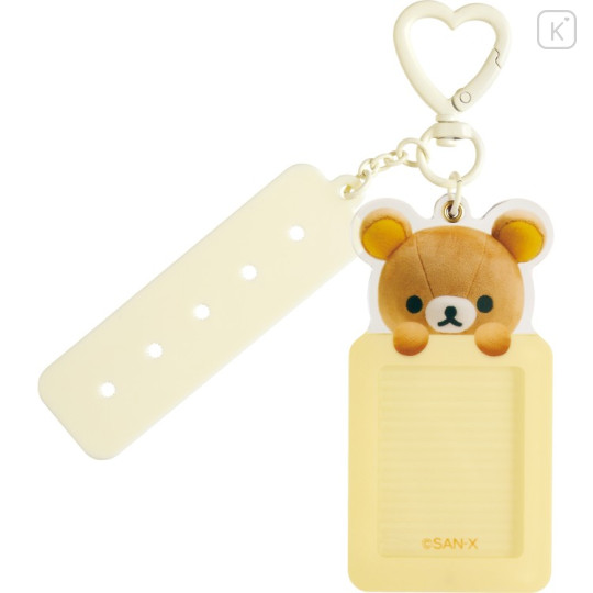 Japan San-X Photo Keychain - Rilakkuma : With Custom Tag - 1