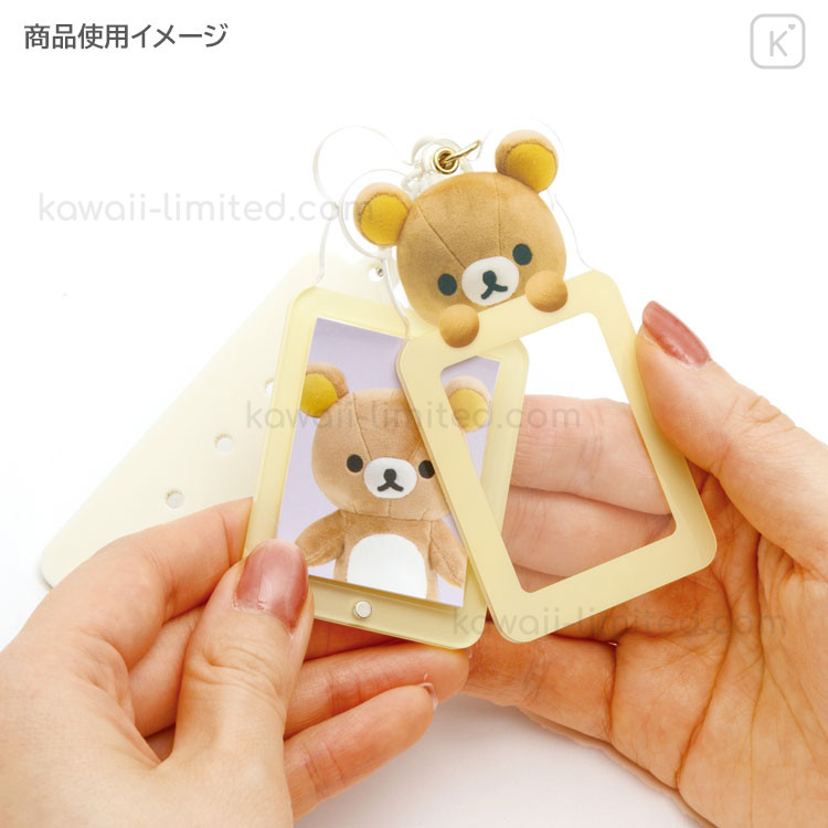 Japan San-X Photo Keychain - Rilakkuma : With Custom Tag | Kawaii