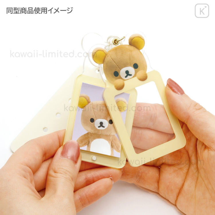 Japan San-X Photo Keychain - Korilakkuma : With Custom Tag
