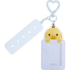 Japan San-X Photo Keychain - Kiiroitori : With Custom Tag