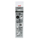 Japan Uni Jetstream Edge SXR-203-38 Ballpoint Pen Refill - 0.38mm Black