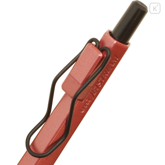 Japan Uni Jetstream Edge Ballpoint Pen - 0.38mm Black Red - 3