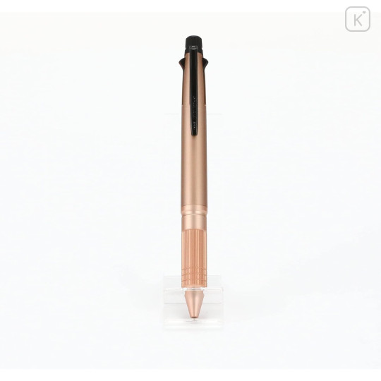 Japan Uni Jetstream 4&1 Metal Multi Ballpoint Pen + Mechanical Pencil - 0.5mm Rose Gold - 2