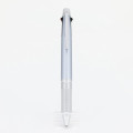 Japan Uni Jetstream 4&1 Metal Multi Ballpoint Pen + Mechanical Pencil - 0.5mm Ice Silver - 4
