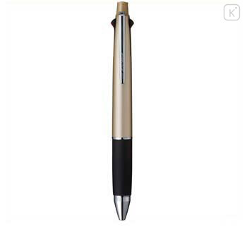 Japan Uni Jetstream 4&1 Multi Ballpoint Pen + Mechanical Pencil - 0.38mm Champagne Gold - 1
