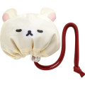 Japan San-X Eco Shopping Bag With Pocket - Korilakkuma : Pink - 2