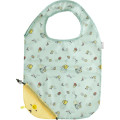 Japan San-X Eco Shopping Bag With Pocket - Kiiroitori : Green - 1