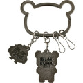 Japan San-X Mascot Carabiner Smart Keychain - Kiiroitori & Rilakkuma : Rilakkuma Gaming Pixel Art - 2