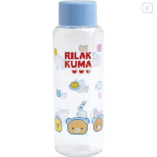 Japan San-X Water Bottle 350ml - Rilakkuma : Rilakkuma Gaming Pixel Art - 1