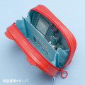 Japan San-X Vertical Cosmetic Pouch - Rilakkuma : Rilakkuma Gaming Console - 3