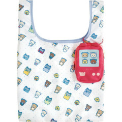 Japan San-X Eco Shopping Bag & Mascot Pouch - Rilakkuma : Rilakkuma Gaming