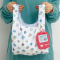 Japan San-X Eco Shopping Bag & Mascot Pouch - Rilakkuma : Rilakkuma Gaming - 4