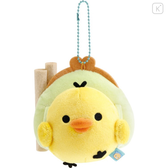Japan San-X Hanging Plush - Kiiroitori : Rilakkuma Gaming Adventurer - 1
