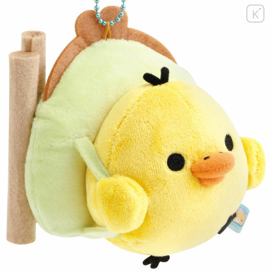 Japan San-X Hanging Plush - Kiiroitori : Rilakkuma Gaming Adventurer - 2