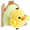 Japan San-X Hanging Plush - Kiiroitori : Rilakkuma Gaming Adventurer - 2