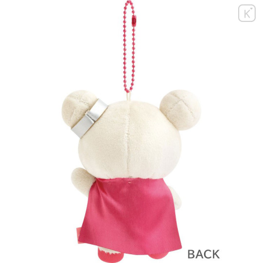 Japan San-X Hanging Plush - Korilakkuma : Rilakkuma Gaming Strawberry Hero - 3