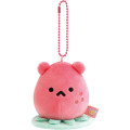 Japan San-X Hanging Plush - Rilakkuma Gaming Strawberry Alien - 1