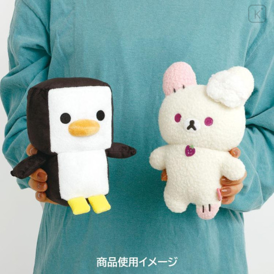 Japan San-X Plush Toy - Rilakkuma Gaming Penguin Pixel Art - 5
