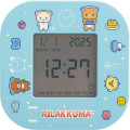 Japan San-X Alarm Clock - Rilakkuma Gaming Blue - 2