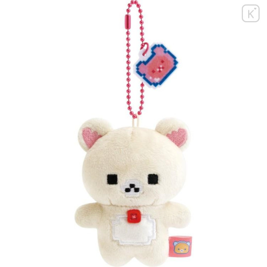 Japan San-X Hanging Plush Set - Rilakkuma Gaming - 4