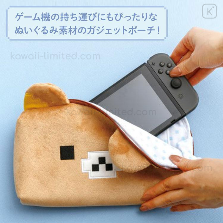 Japan San-X Gadget Pouch - Rilakkuma : Rilakkuma Gaming