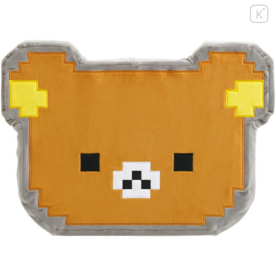 Japan San-X Seat Cushion - Rilakkuma : Rilakkuma Gaming Pixel Art - 1