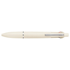 Japan Uni Jetstream Lite Touch 4&1 Multi Ballpoint Pen + Mechanical Pencil - 0.5mm Mellow White