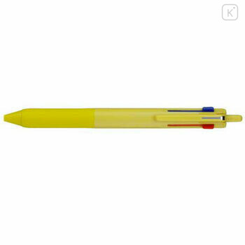 Japan Uni Jetstream New 3 Color Multi Ballpoint Pen - 0.5mm Mustard - 1