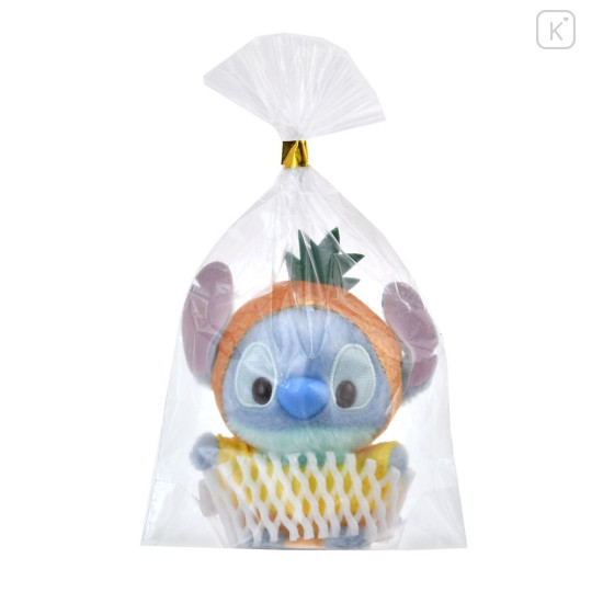 Japan Disney Store Urupocha-chan Plush - Stitch : Summer Fruits Pineapple - 5