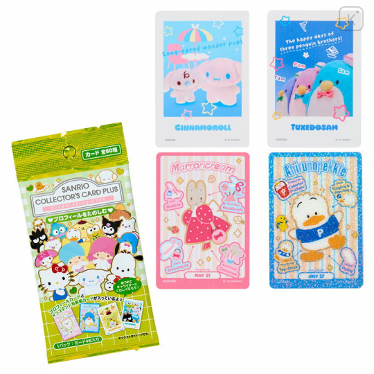 Japan Sanrio Original Collector's Card Plus - Profile Set : Random Blind Box - 1
