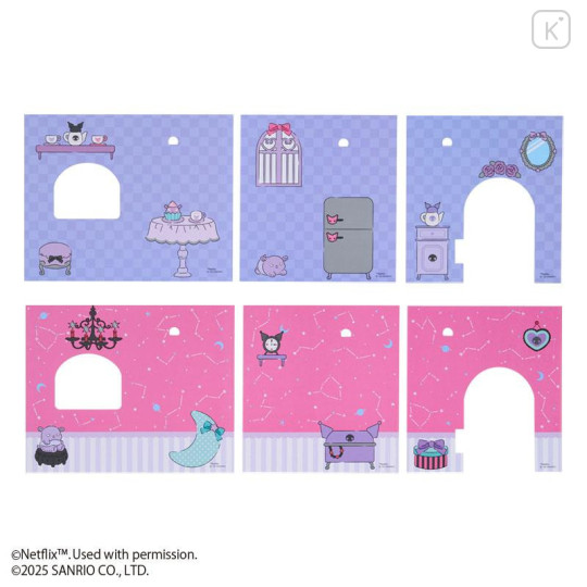 Japan Sanrio Original Dollhouse - Kuromi : Netflix - 4