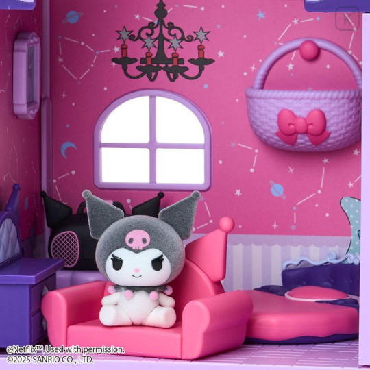 Japan Sanrio Original Dollhouse - Kuromi : Netflix - 5
