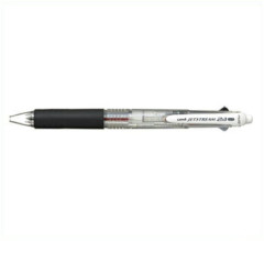 Japan Uni Jetstream Standard 2&1 Multi Ballpoint Pen + Mechanical Pencil - 0.7mm Transparent