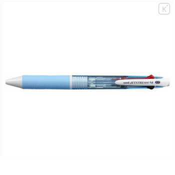 Japan Uni Jetstream Standard 4 Color Multi Ballpoint Pen - 0.7mm Light Blue - 1