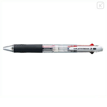 Japan Uni Jetstream Standard 3 Color Multi Ballpoint Pen - 0.38mm Transparent - 1